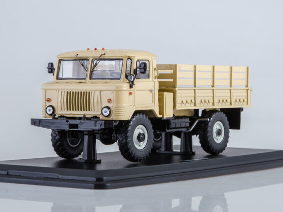 Грузовик ГАЗ-66 бортовой (бежевый)-фото5