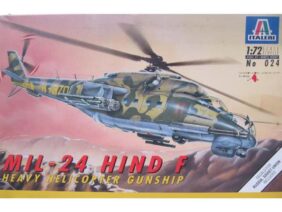 Советский ударный вертолет Ми-24 (Italeri)-фото1