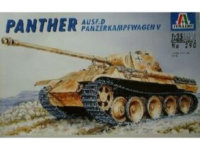 Немецкий средний танк Pz.Kpfw.V Ausf.D Пантера (T-V) (Italeri)-фото1