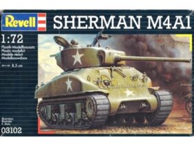 Американский средний танк M4A1 Sherman (Шерман) (1:72) (Revell 03102)-фото1