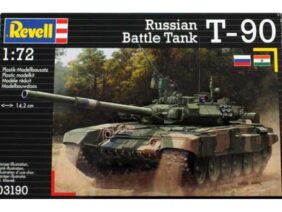 Российский основной боевой танк Т-90 (Revell)-фото1