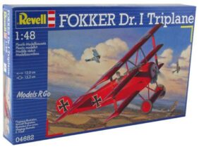 Немецкий истребитель Fokker (Фоккер) Dr.1 Triplane (1:48)-фото1