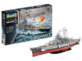 Немецкий линкор Bismarck (Бисмарк) (1:350) (Revell)-фото1