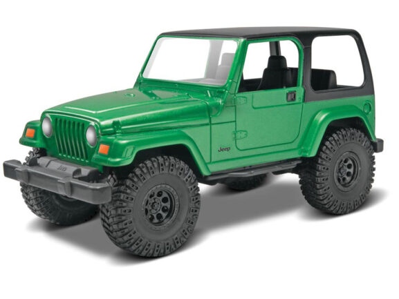 Автомобиль Jeep Wrangler Rubicon (зеленый)-фото2