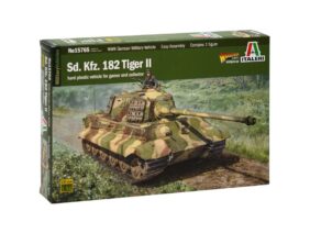 Немецкий тяжелый танк Pz.Kpfw.VI Королевский Тигр (1:56)-фото1