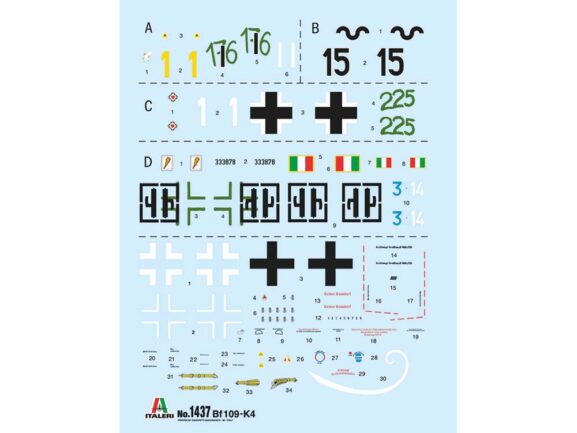 Немецкий истребитель Messerschmitt (Мессершмитт) Bf-109 K4-фото6