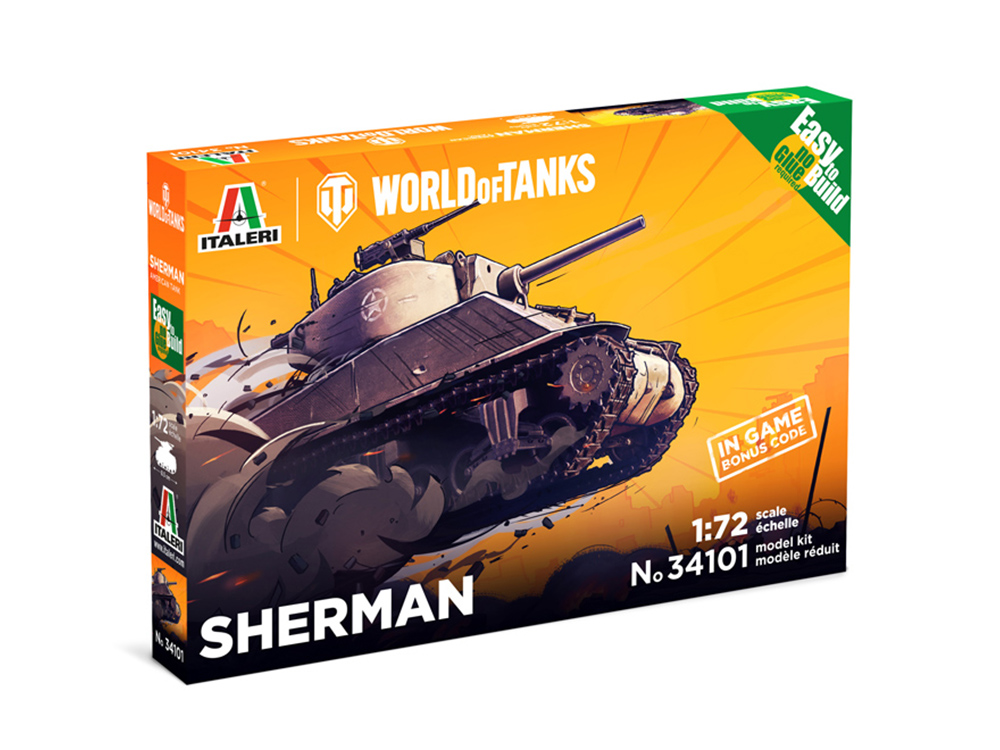 Американский средний танк Sherman (Шерман) (World of Tanks)-фото1