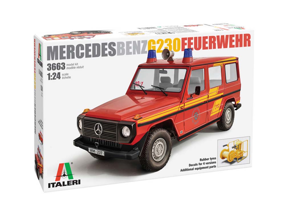 Автомобиль Mercedes-Benz G230 Feuerwehr-фото1