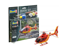 Легкий многоцелевой вертолет Airbus H135 (Eurocopter EC135) AIR-GLACIERS (Подарочный набор)-фото1