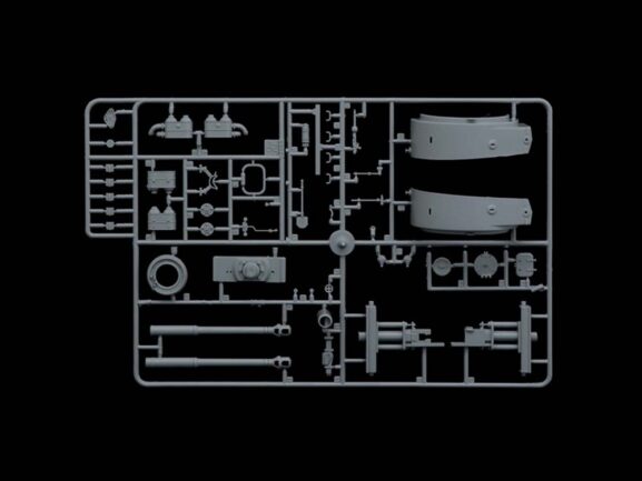 Немецкий тяжелый танк Pz.Kpfw.VI Ausf.E Тигр (T-VI) (1:35)-фото3