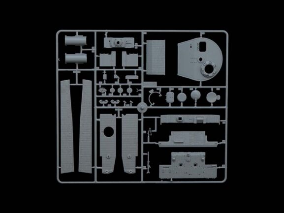 Немецкий тяжелый танк Pz.Kpfw.VI Ausf.E Тигр (T-VI) (1:35)-фото4