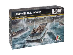 Десантный катер LCVP с пехотой США-фото1