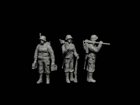 Десантный катер LCVP с пехотой США-фото10