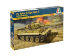 Немецкий тяжелый танк Pz.Kpfw.VI Ausf.E Тигр (T-VI) (ранняя версия) (Italeri)-фото1