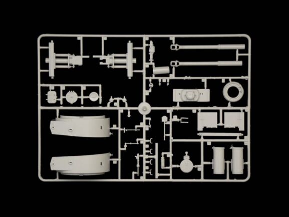 Немецкий тяжелый танк Pz.Kpfw.VI Ausf.E Тигр (T-VI) (ранняя версия) (Italeri)-фото3