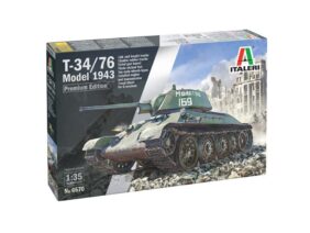 Советский средний танк Т-34/76 (обр. 1943) (Italeri)-фото1