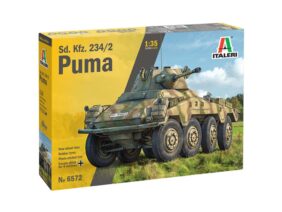 Немецкий бронеавтомобиль Sd.Kfz.234/2 Puma (Italeri)-фото1