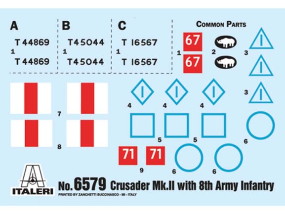 Британский средний крейсерский танк Crusader (Крусейдер) Mk.II с пехотой 8ой Армии-фото8
