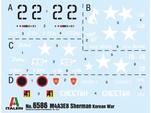 Американский средний танк M4A3E8 Sherman (Шерман) (Корейская война)-фото8