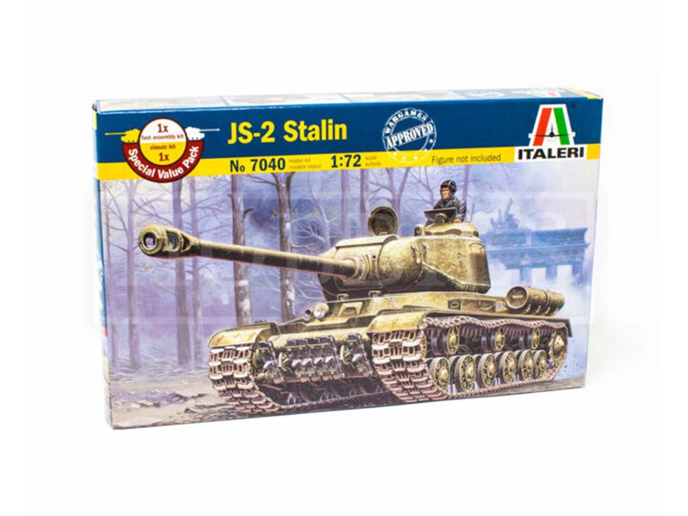 Советский тяжелый танк ИС-2 (Italeri 7040)-фото1