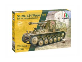 Немецкая самоходная гаубица САУ Sd.Kfz.124 Wespe (Italeri)-фото1