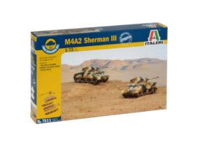Американский средний танк M4A2 Sherman (Шерман) III (Italeri)-фото1