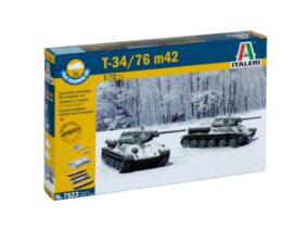 Советский средний танк Т-34/76 (Italeri)-фото1