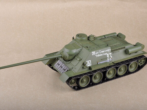 Советский истребитель танков САУ СУ-100 (Trumpeter)-фото17