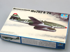 Немецкий истребитель Messerschmitt (Мессершмитт) Me-262A-2a (1:144)-фото1