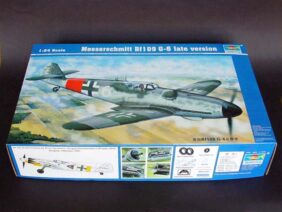Немецкий истребитель Messerschmitt (Мессершмитт) Bf-109 G6 (поздний)-фото1