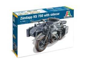 Мотоцикл Zundapp KS750 с коляской-фото1
