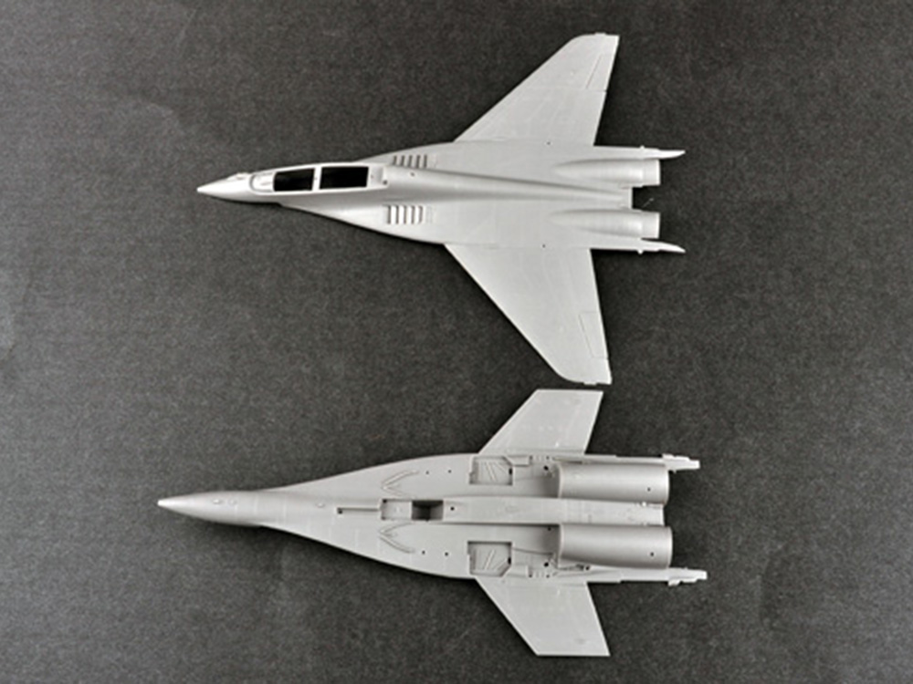 Российский учебно-боевой самолет МиГ-29УБ Fulcrum (1:72)-фото2