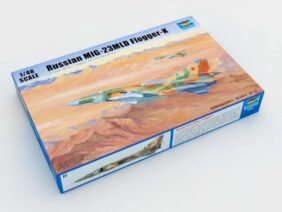 Советский истребитель-бомбардировщик МиГ-23МЛД (Trumpeter)-фото1