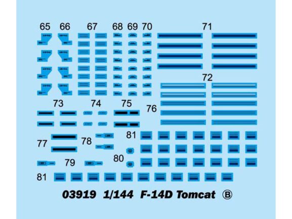 Палубный истребитель F-14D Tomcat (Trumpeter)-фото5