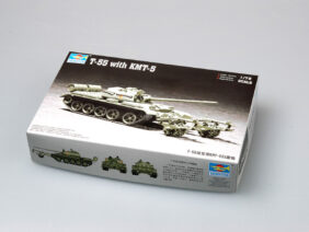 Советский средний танк Т-55 с КТМ-5 (1:72)-фото1