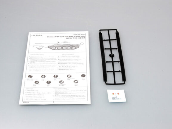Советский средний танк Т-55 с КТМ-5 (1:72)-фото4