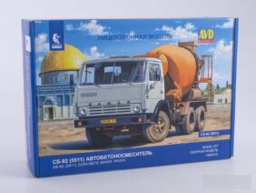 Автобетоносмеситель СБ-92 (КАМАЗ-5511) (AVD Models)-фото1