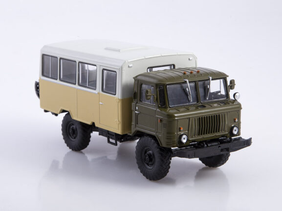 Вахтовый автобус ТС-3964 (ГАЗ-66) (Легендарные грузовики СССР №77)-фото3