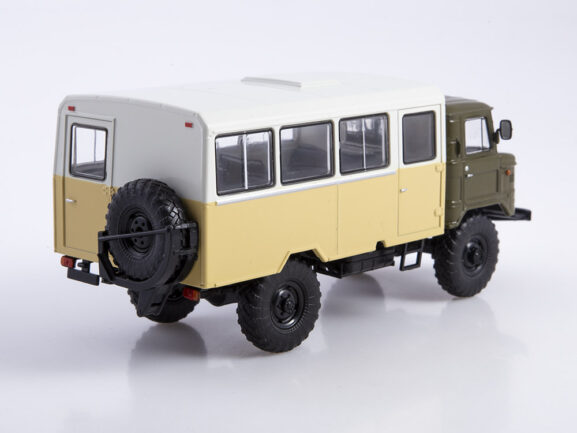 Вахтовый автобус ТС-3964 (ГАЗ-66) (Легендарные грузовики СССР №77)-фото2