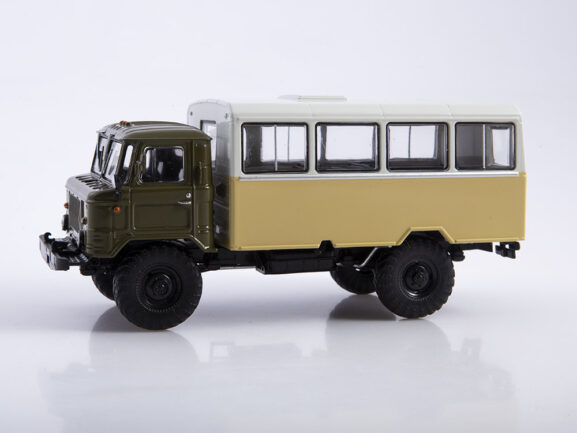 Вахтовый автобус ТС-3964 (ГАЗ-66) (Легендарные грузовики СССР №77)-фото5
