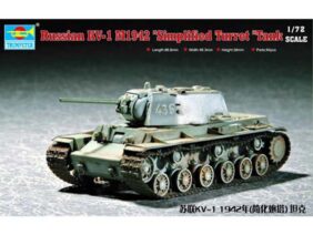 Советский тяжелый танк КВ-1 обр. 1942 г. с легкой башней-фото1