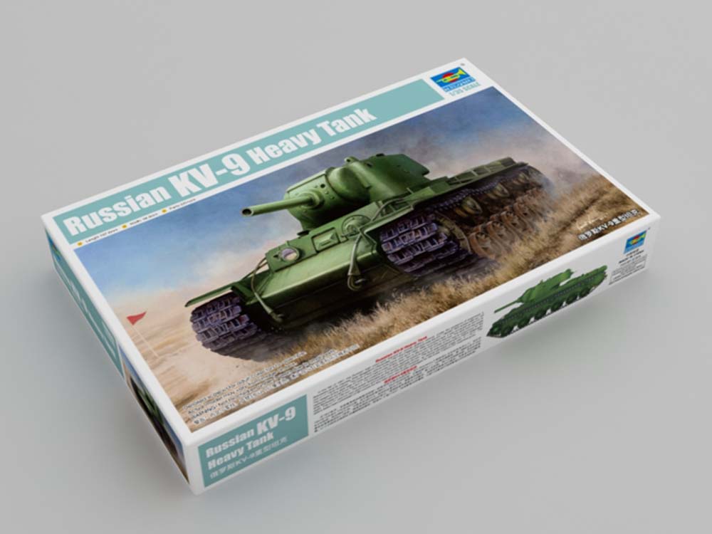 Советский тяжелый танк КВ-9 (Trumpeter)-фото1