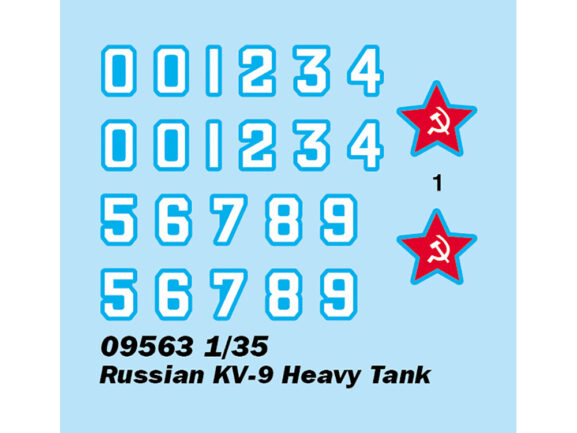 Советский тяжелый танк КВ-9 (Trumpeter)-фото11