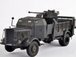 Немецкий тяжелый грузовик Mercedes-Benz L-4500A с зенитной пушкой FlaK 37-фото12