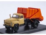 Мусоровоз 53М (ГАЗ-53) бежевый/оранжевый-фото1