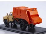 Мусоровоз 53М (ГАЗ-53) бежевый/оранжевый-фото5