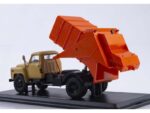 Мусоровоз 53М (ГАЗ-53) бежевый/оранжевый-фото2