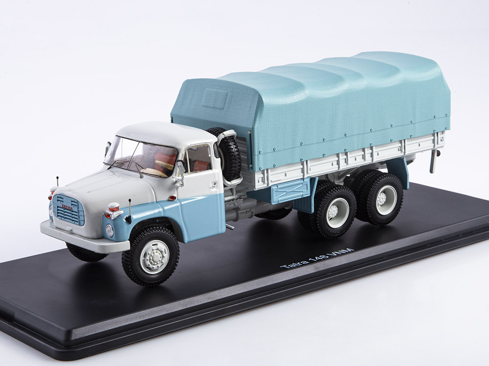 Грузовик Tatra-148VNM бортовой (с тентом)-фото1