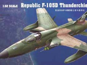 Американский истребитель-бомбардировщик Republic F-105D Thunderchief-фото1