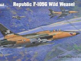 Американский истребитель-бомбардировщик Republic F-105G Wild Weasel-фото1